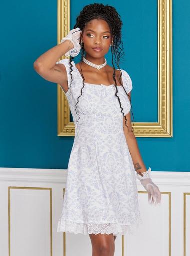 Her Universe Bridgerton Lace Babydoll Dress | Hot Topic
