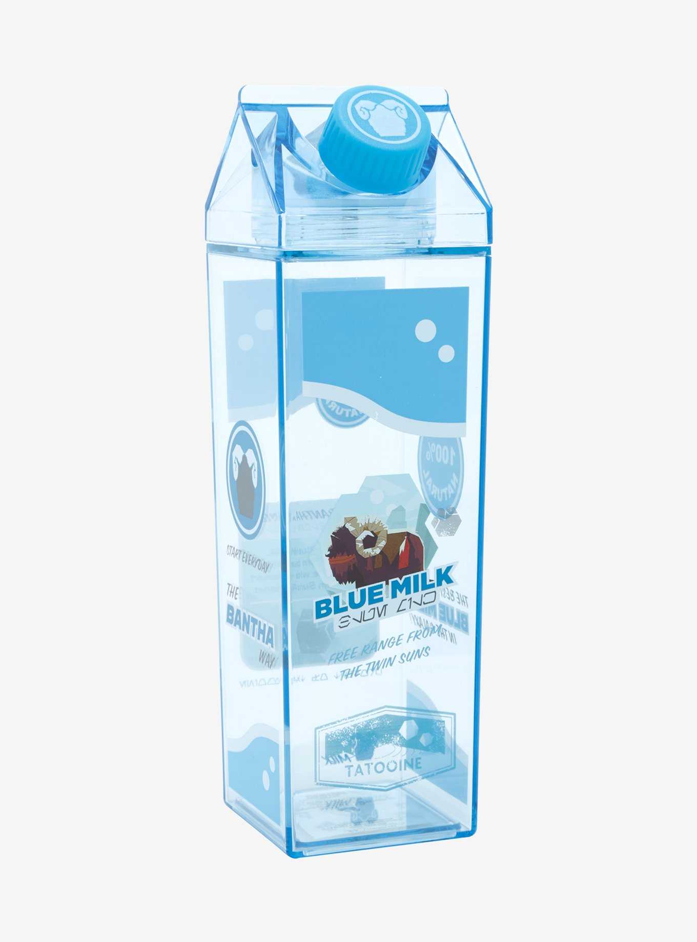 Star Wars Blue Milk Carton Water Bottle, , hi-res