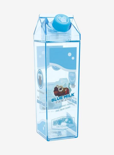 Star Wars Blue Milk Carton Water Bottle | Hot Topic