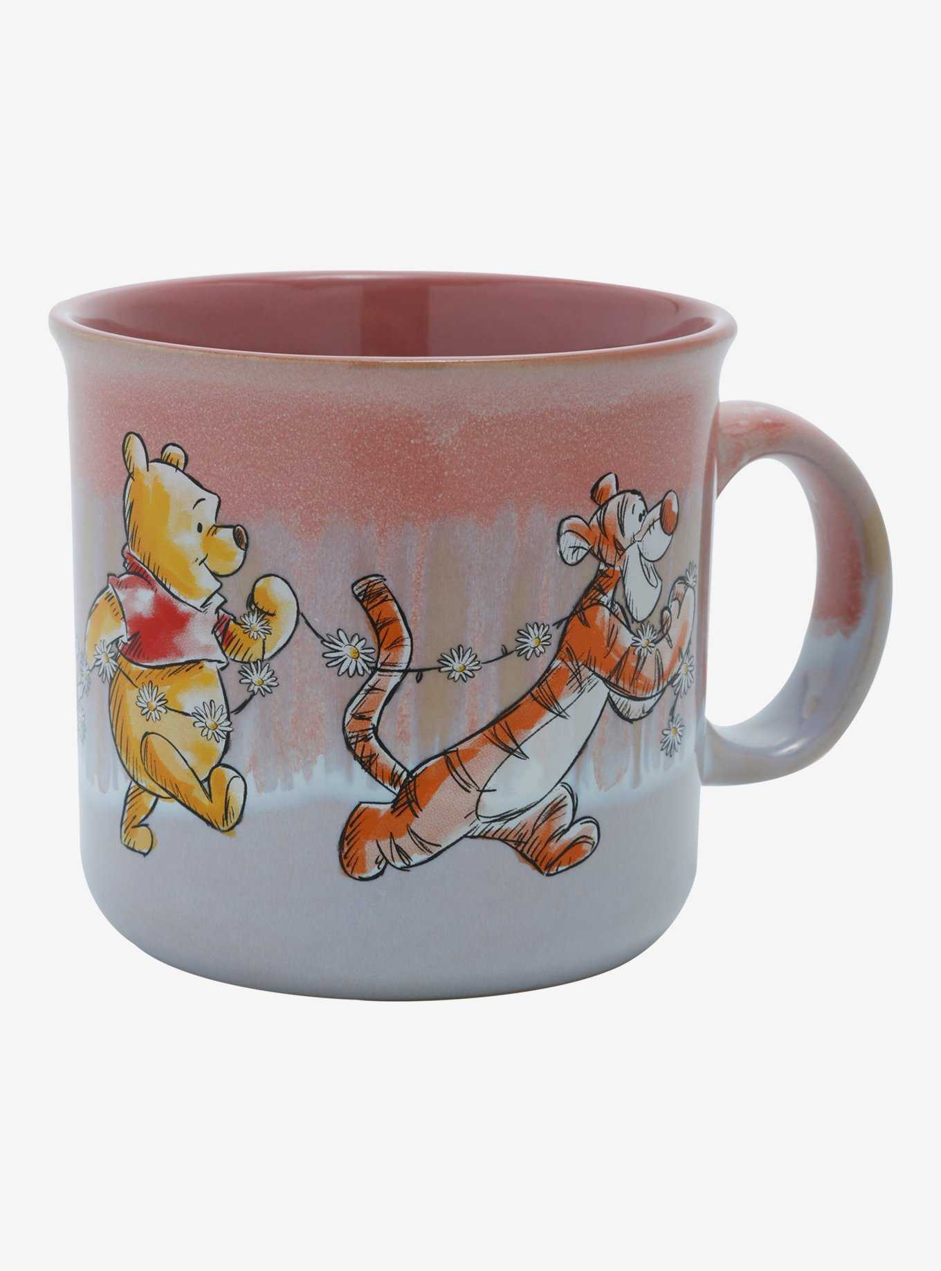 Disney Winnie The Pooh Group Glaze Camper Mug, , hi-res