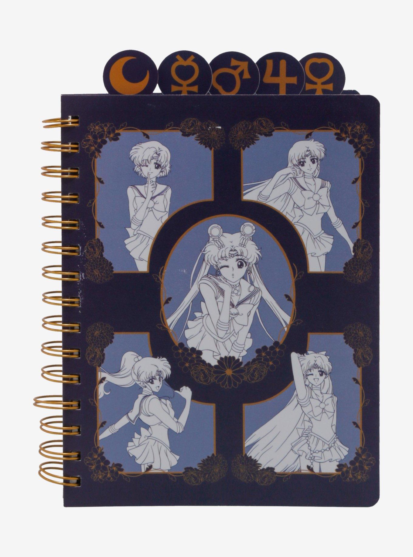 Sailor Moon Navy Tab Journal