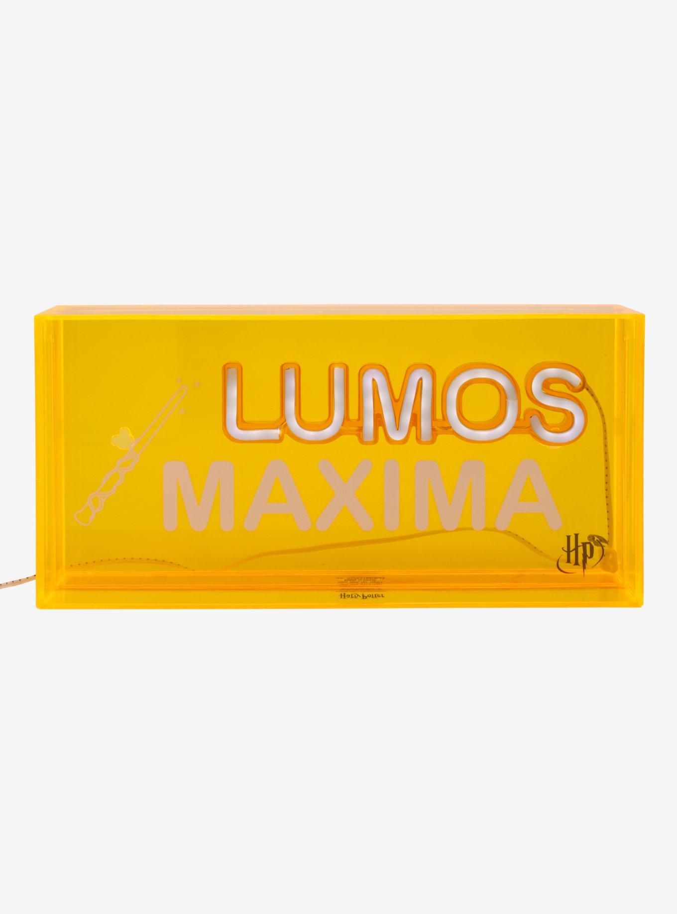 Harry Potter Lumos Maxima Neon Light - BoxLunch Exclusive