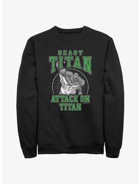 Attack on Titan Beast Titan Zeke Sweatshirt, , hi-res