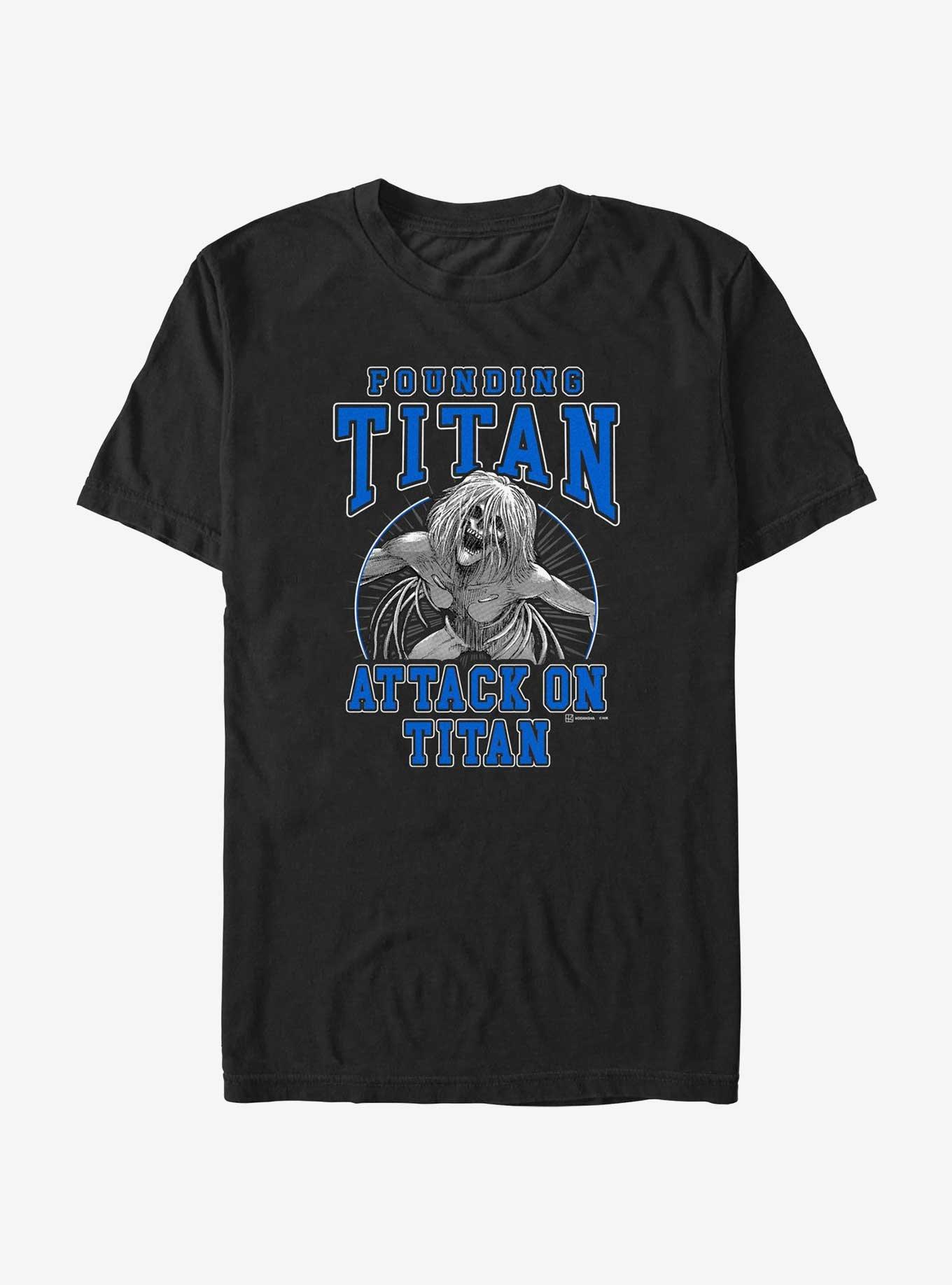 Attack on Titan Founding Titan Ymir T-Shirt, BLACK, hi-res