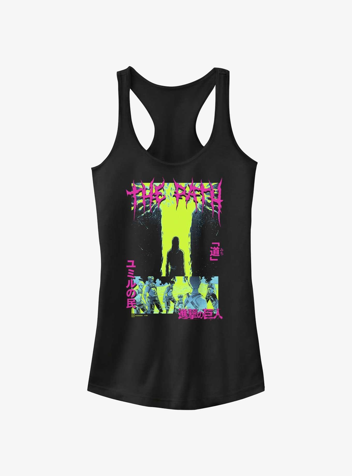 Attack on Titan The Path Poster Girls Tank, BLACK, hi-res