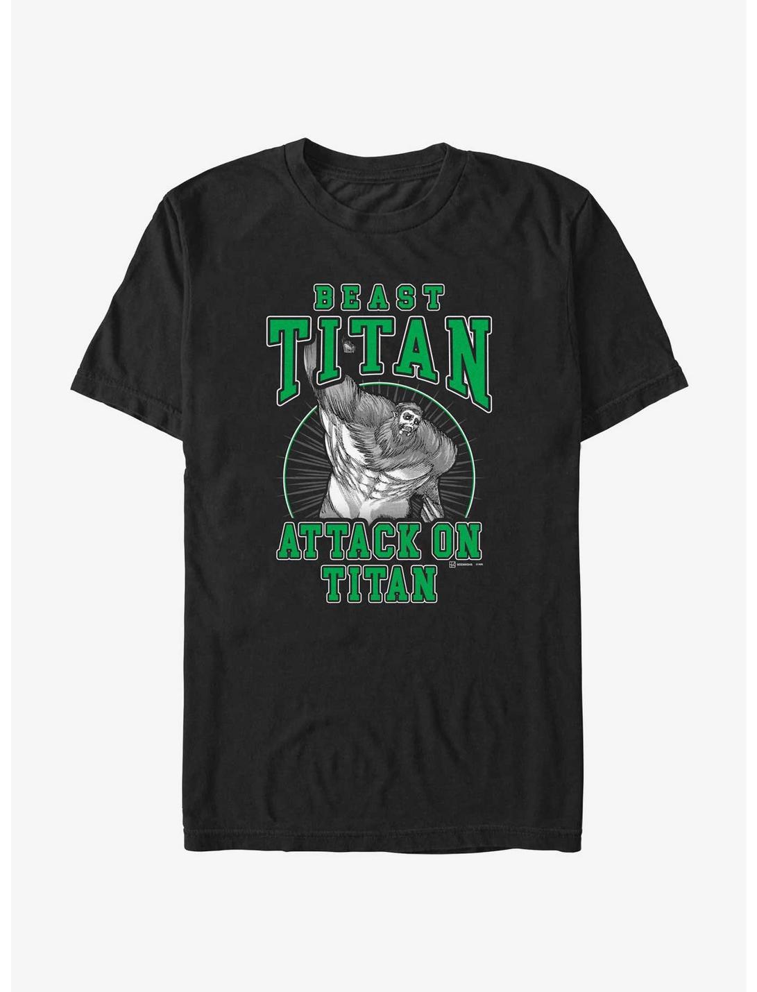 Attack on Titan Beast Titan Zeke T-Shirt, BLACK, hi-res
