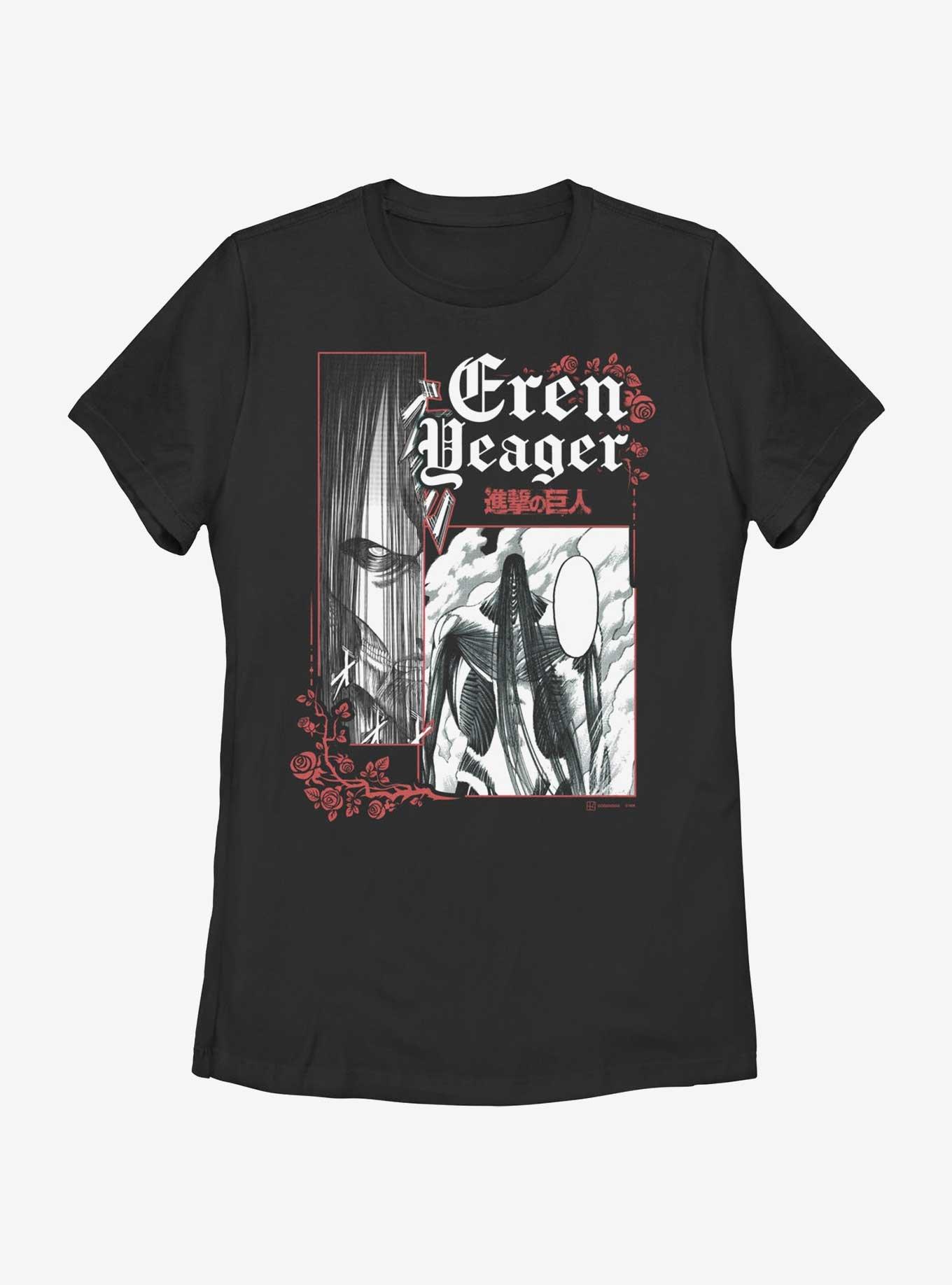 Attack on Titan Goth Colossal Titan Eren Womens T-Shirt, , hi-res