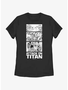Attack on Titan Annie vs Reiner Panels Womens T-Shirt, , hi-res