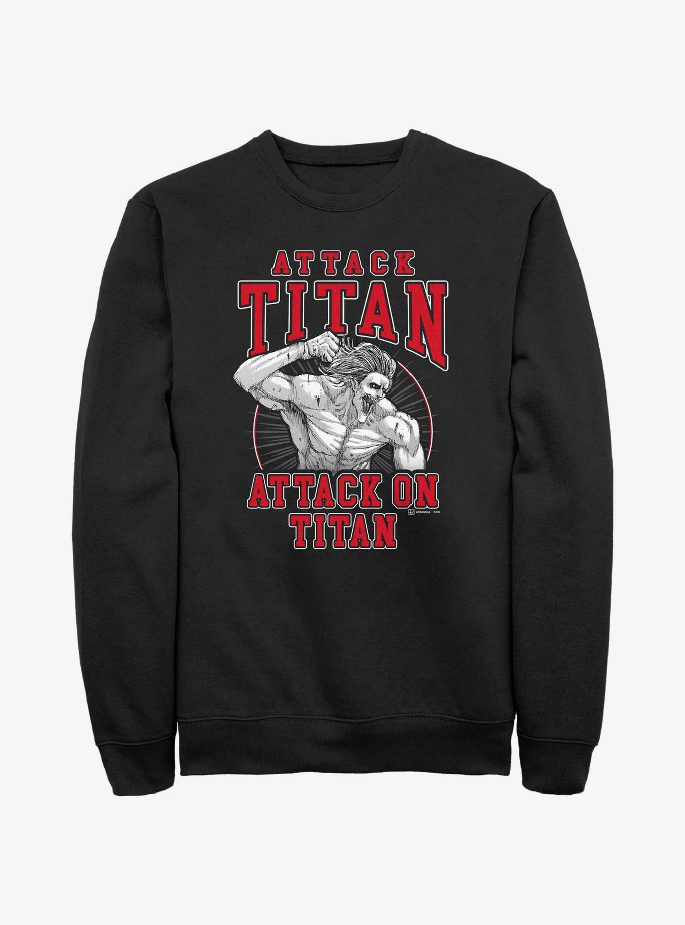 Attack on Titan Attack Titan Eren Sweatshirt, , hi-res