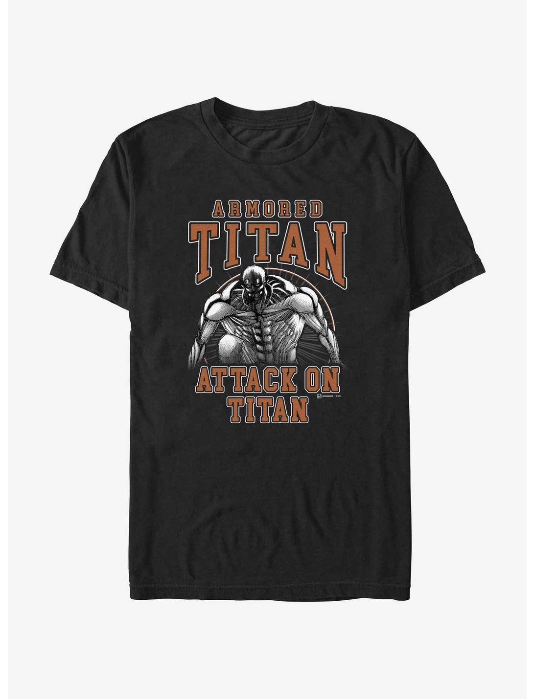 Attack on Titan Armored Titan Reiner T-Shirt, BLACK, hi-res
