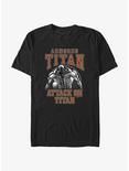 Attack on Titan Armored Titan Reiner T-Shirt, BLACK, hi-res