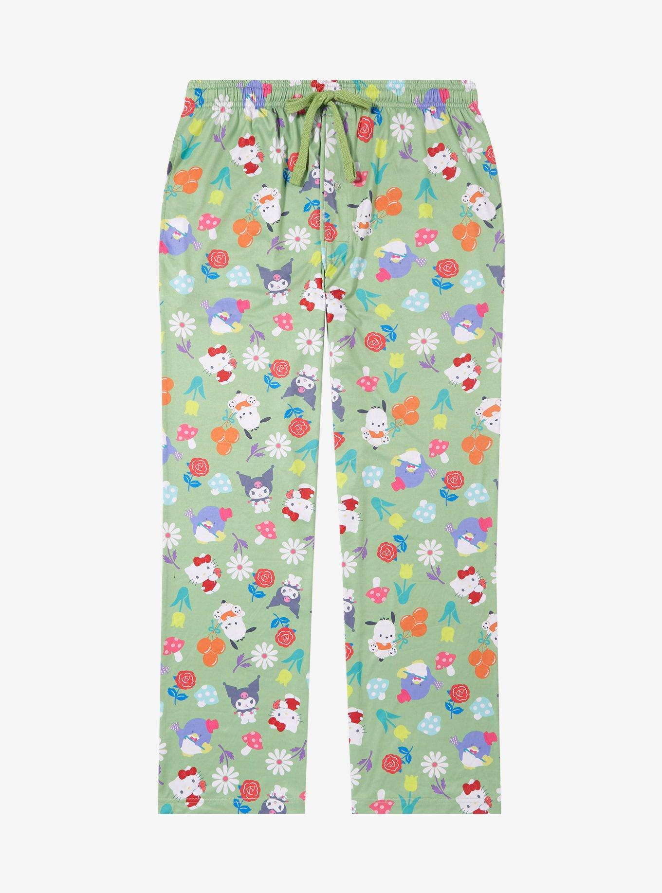 Sanrio Hello Kitty and Friends Floral Allover Print Sleep Pants - BoxLunch Exclusive