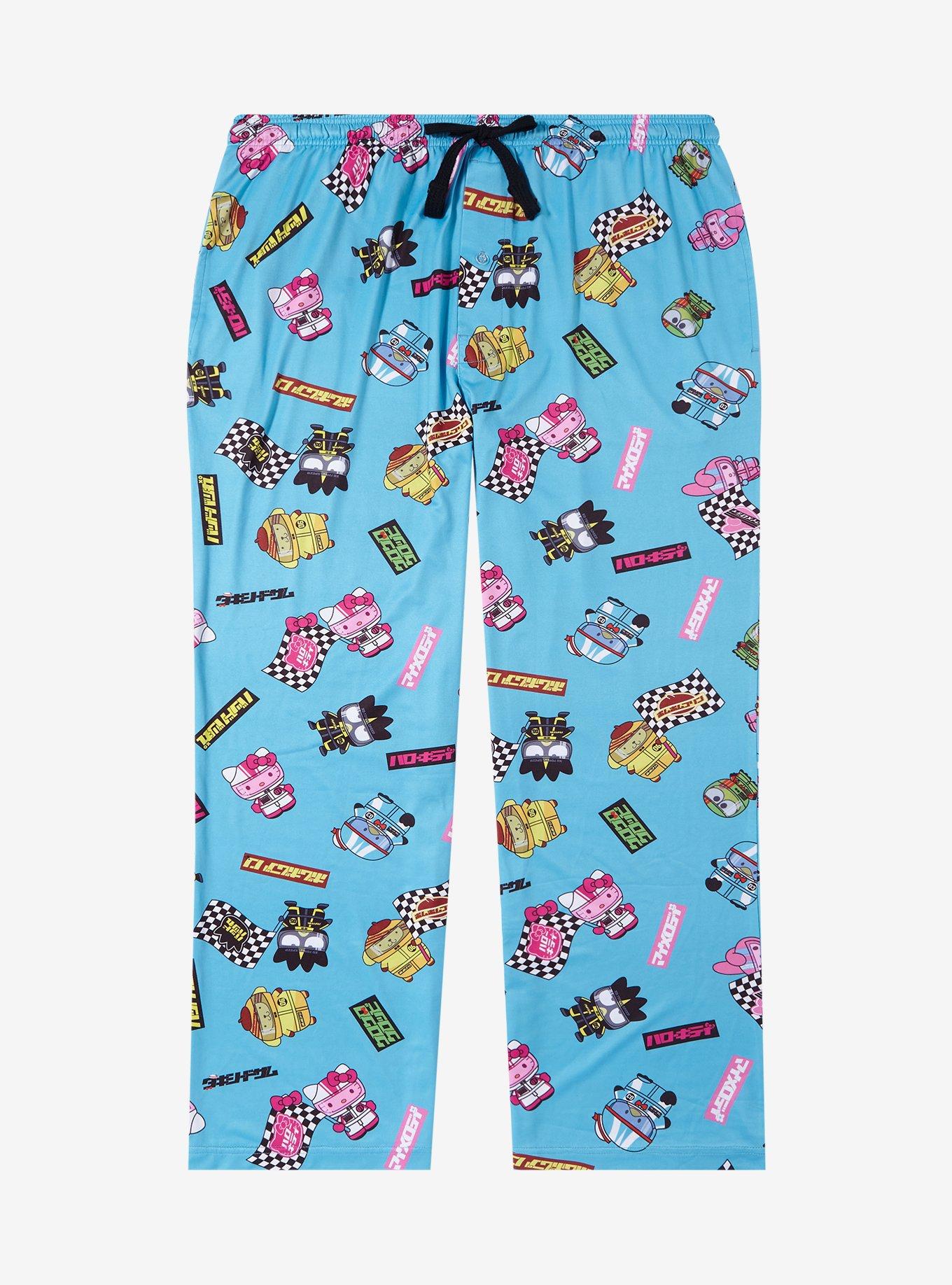 Sanrio Hello Kitty and Friends Racing Allover Print Plus Sleep Pants — BoxLunch Exclusive