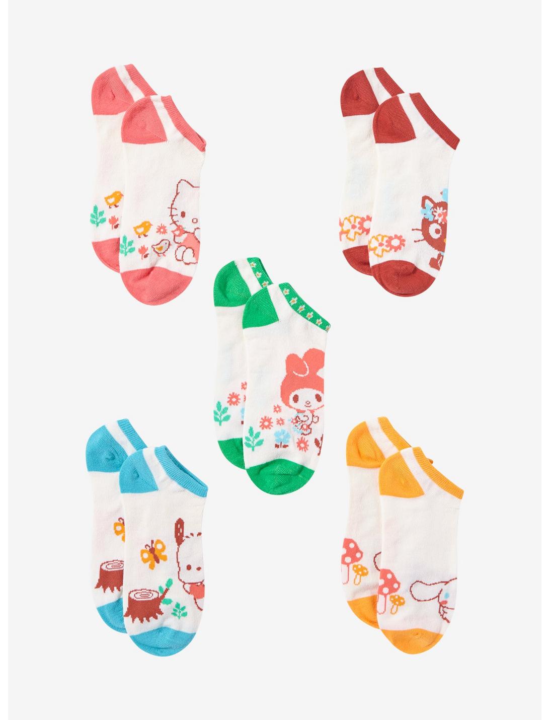 Sanrio Hello Kitty and Friends Floral Sock Set, , hi-res