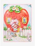 Strawberry Shortcake Strawberry House Illustrated Fleece Throw — BoxLunch Exclusive, , hi-res