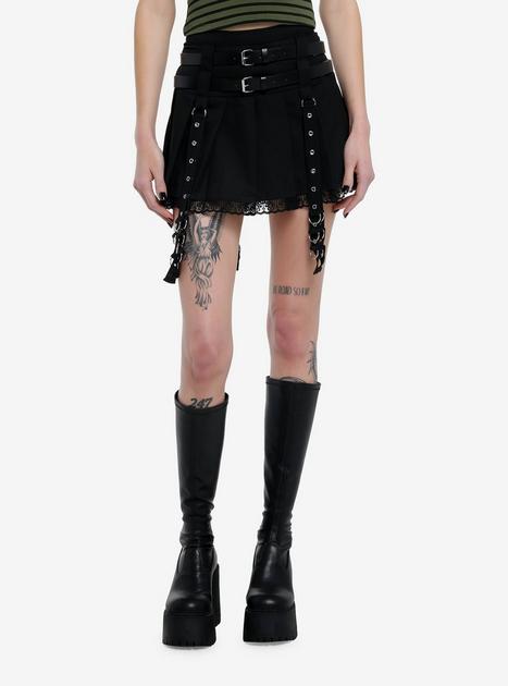 【hug your skin】25ss Pleats skirt belt MUSINSA公式 | HUG YOUR SKIN Pleated Skirt Belt (Black)