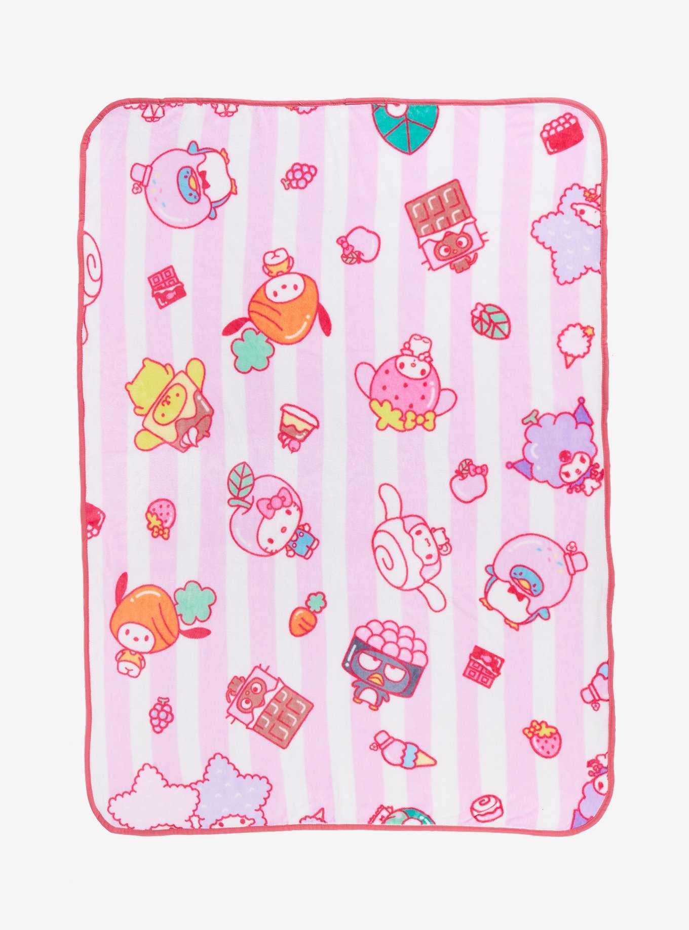 Hello Kitty And Friends Snacks & Treats Throw Blanket, , hi-res