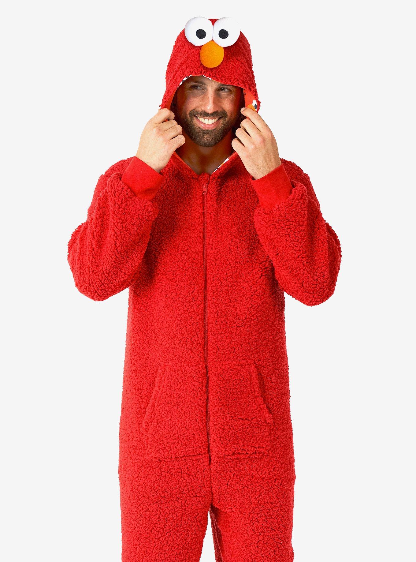 Sesame Street Elmo Onesie, RED, hi-res