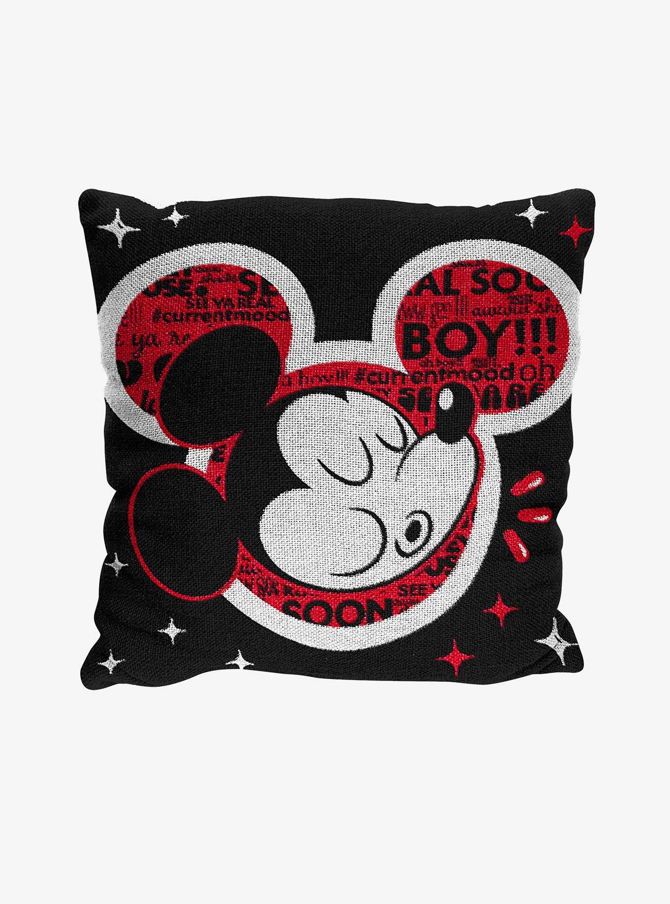 Disney Mickey Mouse Gee Mickey Jacquard Pillow, , hi-res