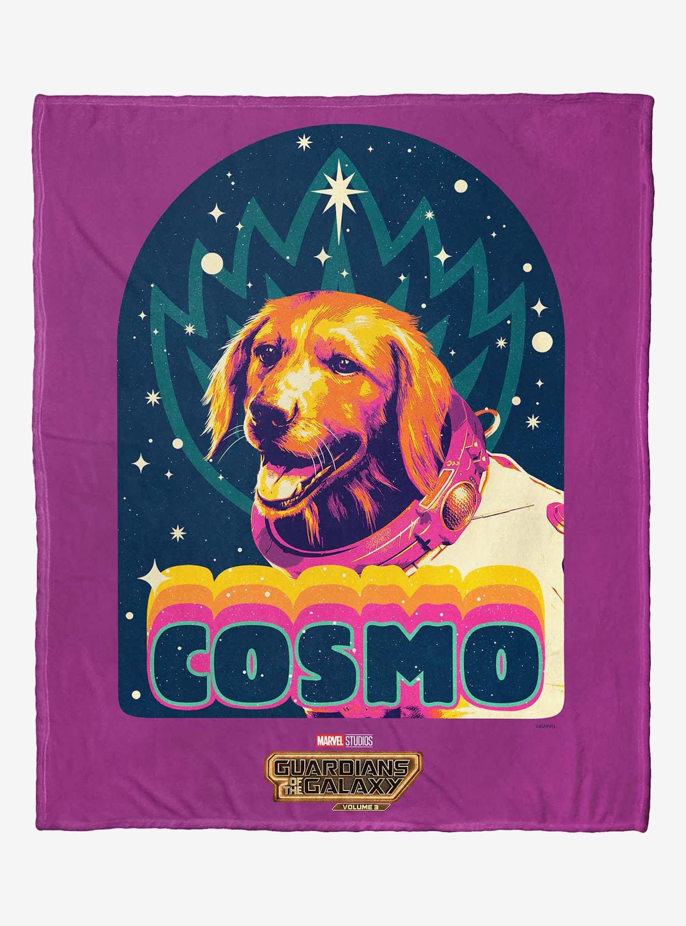 Marvel Guardians of the Galaxy: Vol. 3 Cosmo The Space Dog Silk Touch Throw Blanket, , hi-res