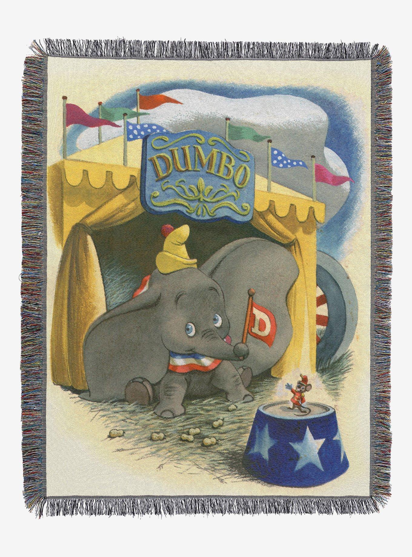 Disney Dumbo Traveling Dumbo Tapestry, , hi-res