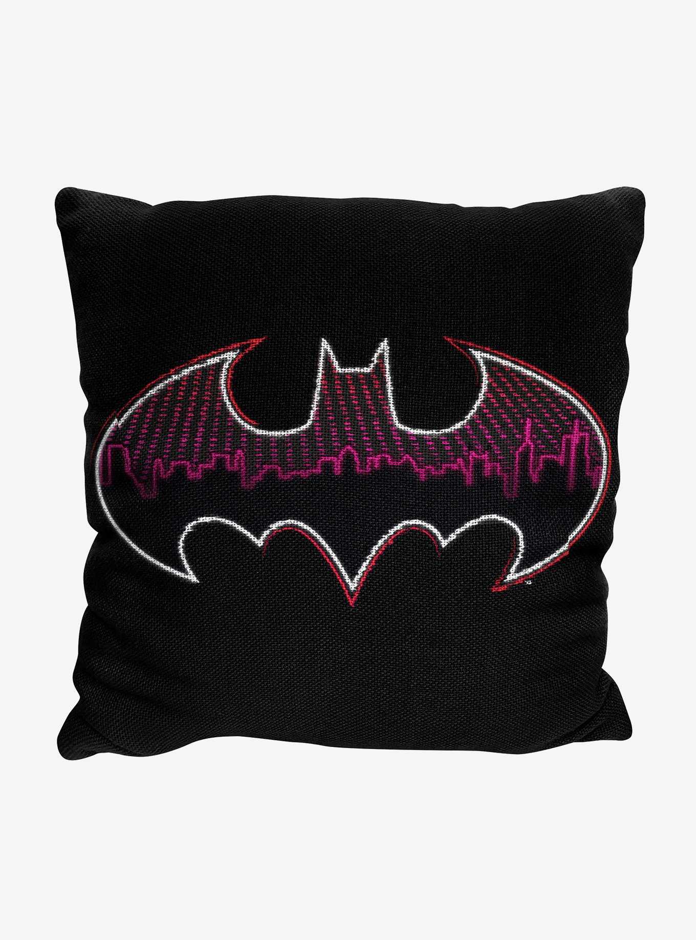 DC Comics Batman Team Up Signal Jacquard Pillow, , hi-res