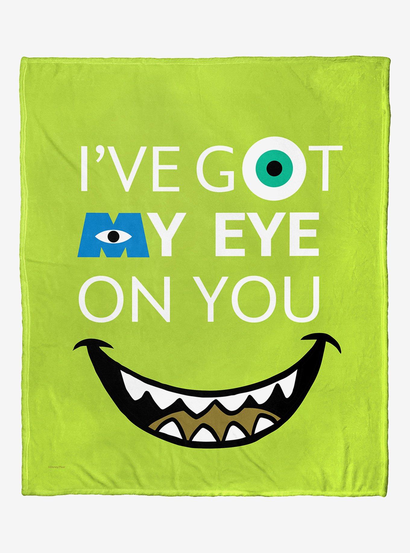 Disney100 Pixar Monsters Inc. Got My Eye On You Silk Touch Throw, , hi-res