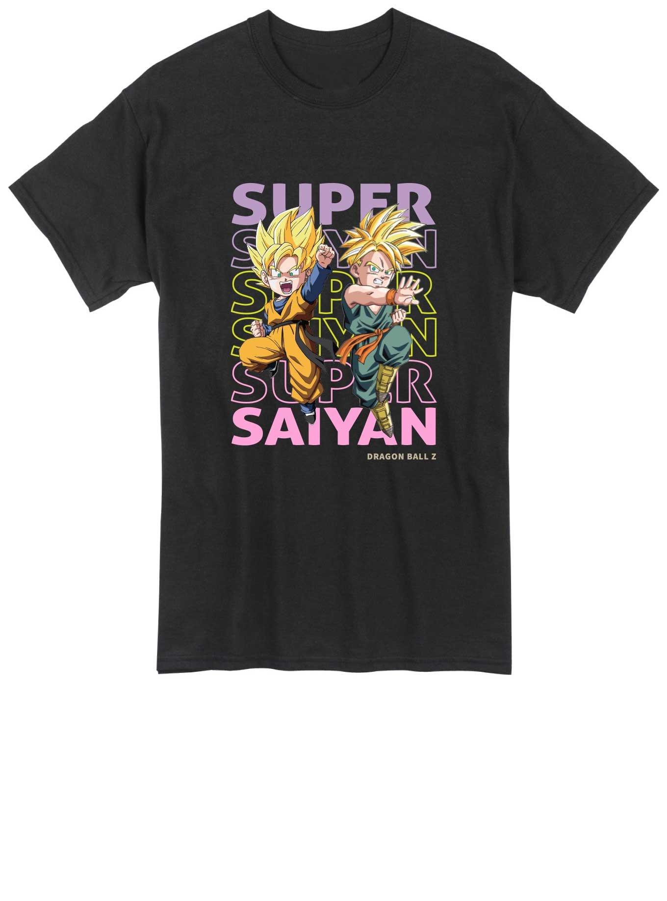 Dragon Ball Z Super Saiyan Goten & Trunks T-Shirt, BLACK, hi-res