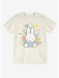 Miffy Floral Boyfriend Fit Girls T-Shirt, MULTI, hi-res