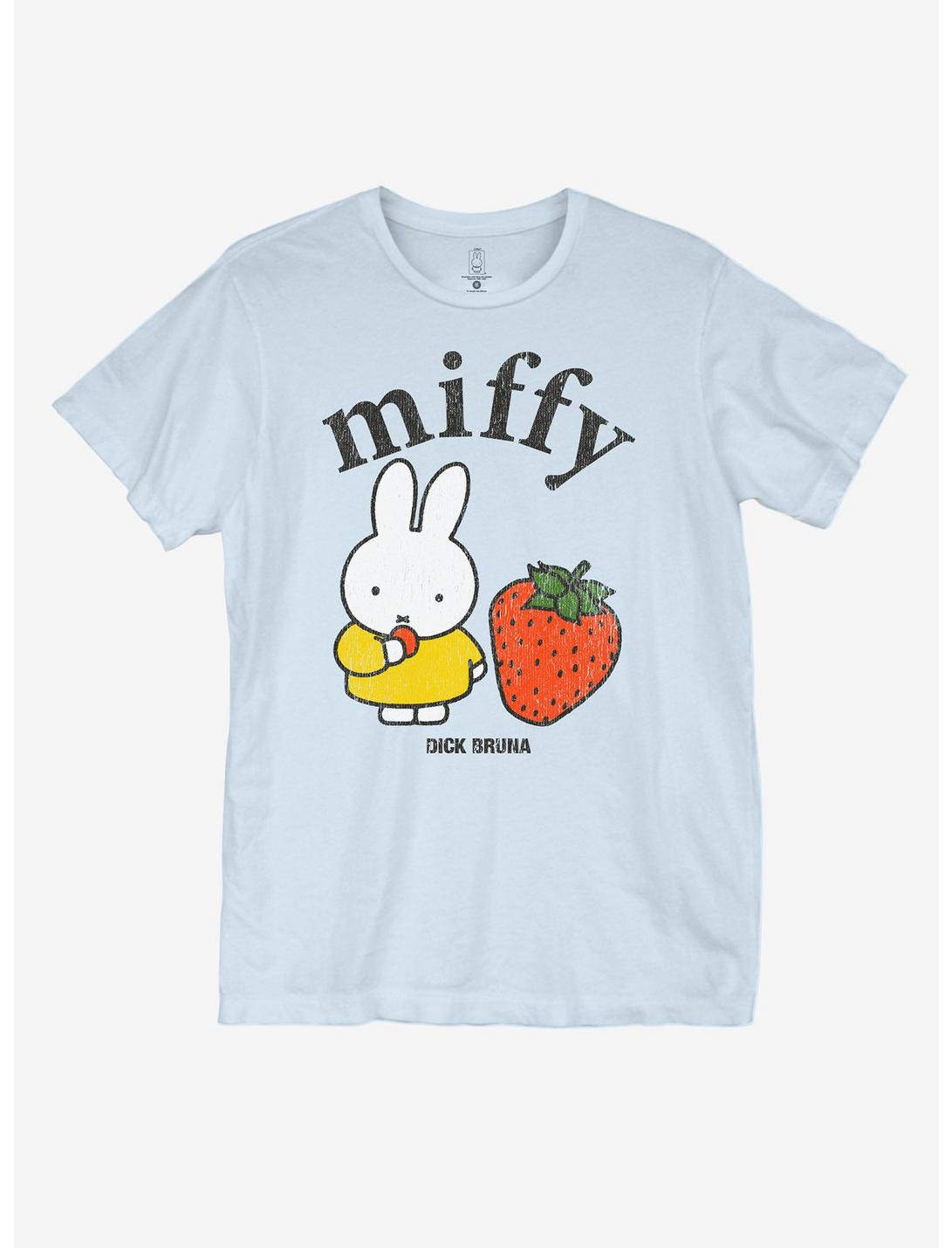 Miffy Strawberry Boyfriend Fit Girls T-Shirt, MULTI, hi-res