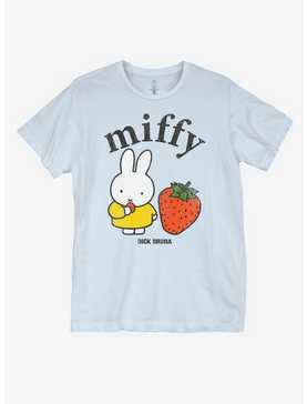 Miffy Strawberry Boyfriend Fit Girls T-Shirt, , hi-res