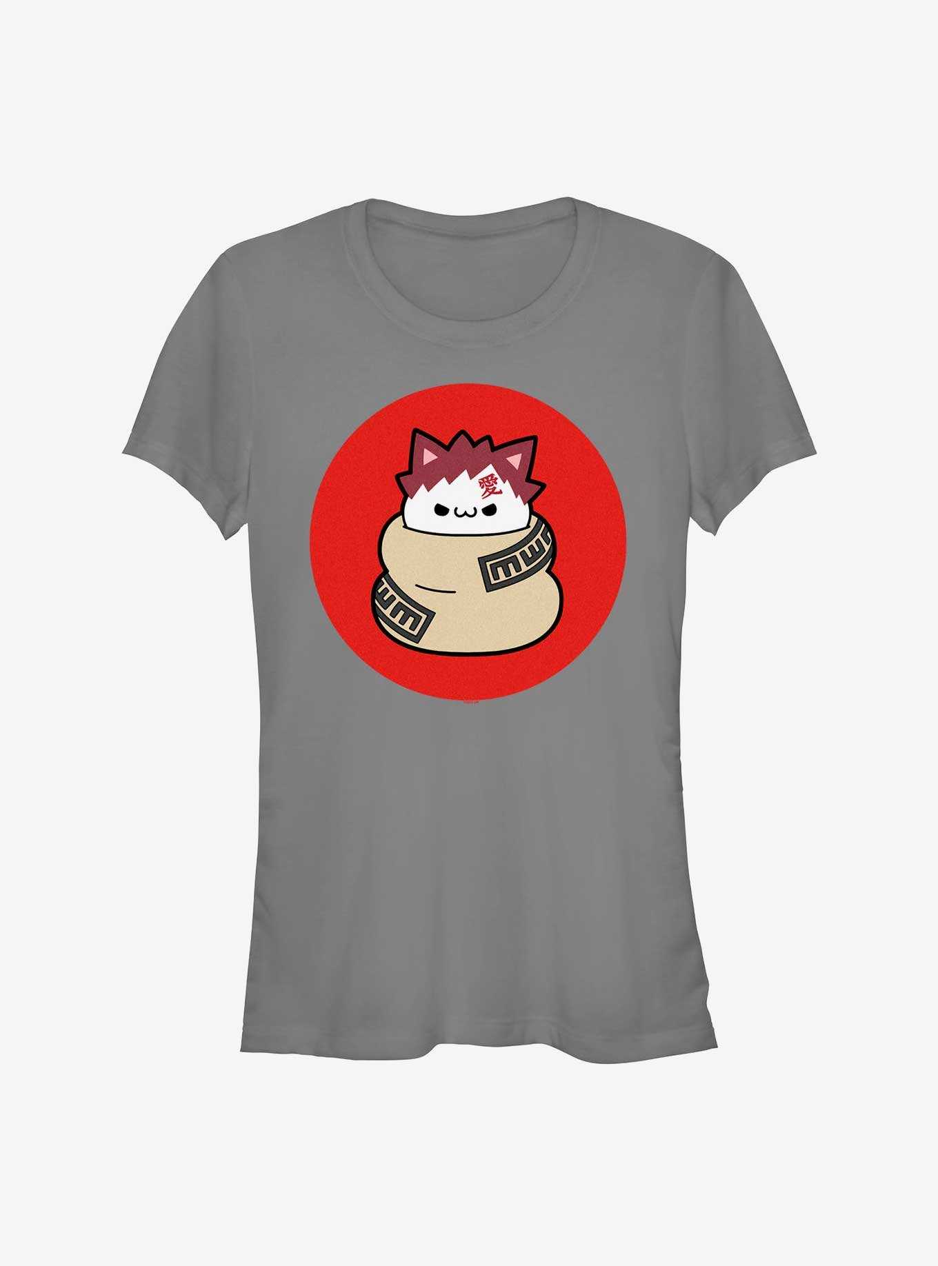 Naruto Cat Gaara Girls T-Shirt, , hi-res