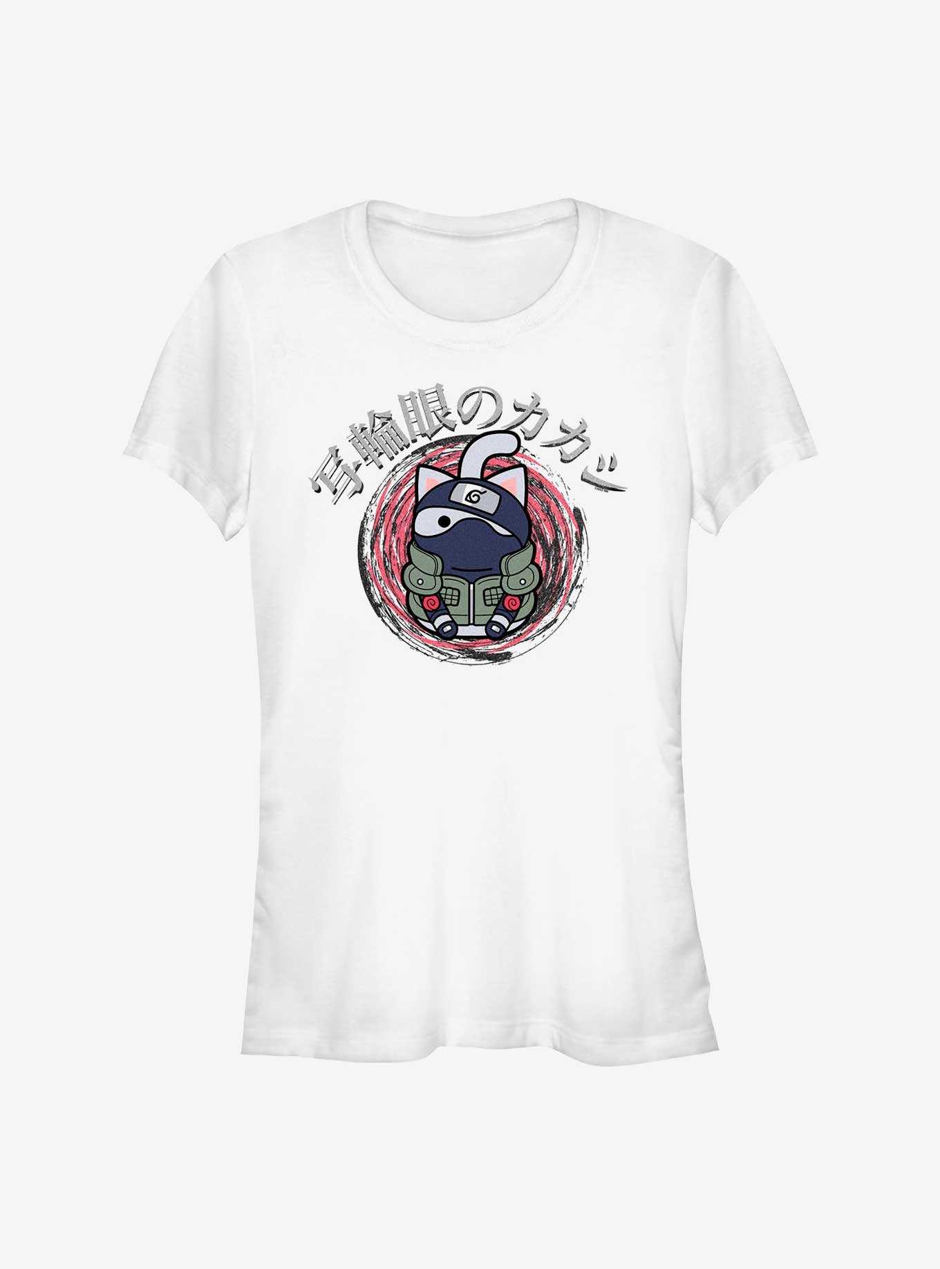 Naruto Ninja Cat Kakashi Girls T-Shirt, , hi-res