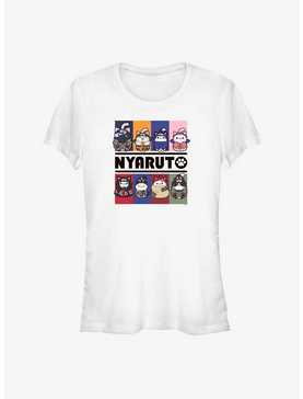 Naruto Nyaruto Cats Meow Girls T-Shirt, , hi-res
