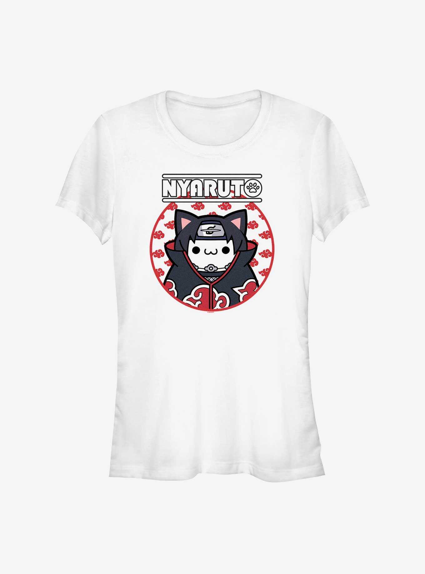 Naruto Nyaruto Itachi Cat Girls T-Shirt, , hi-res