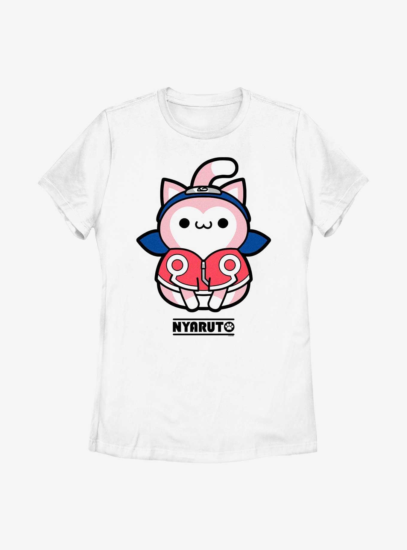 Naruto Nyaruto Sakura Cat Womens T-Shirt, , hi-res