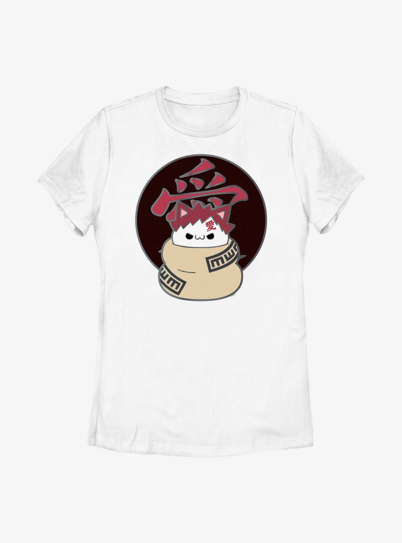 Naruto Gaara Cat Womens T-Shirt, , hi-res