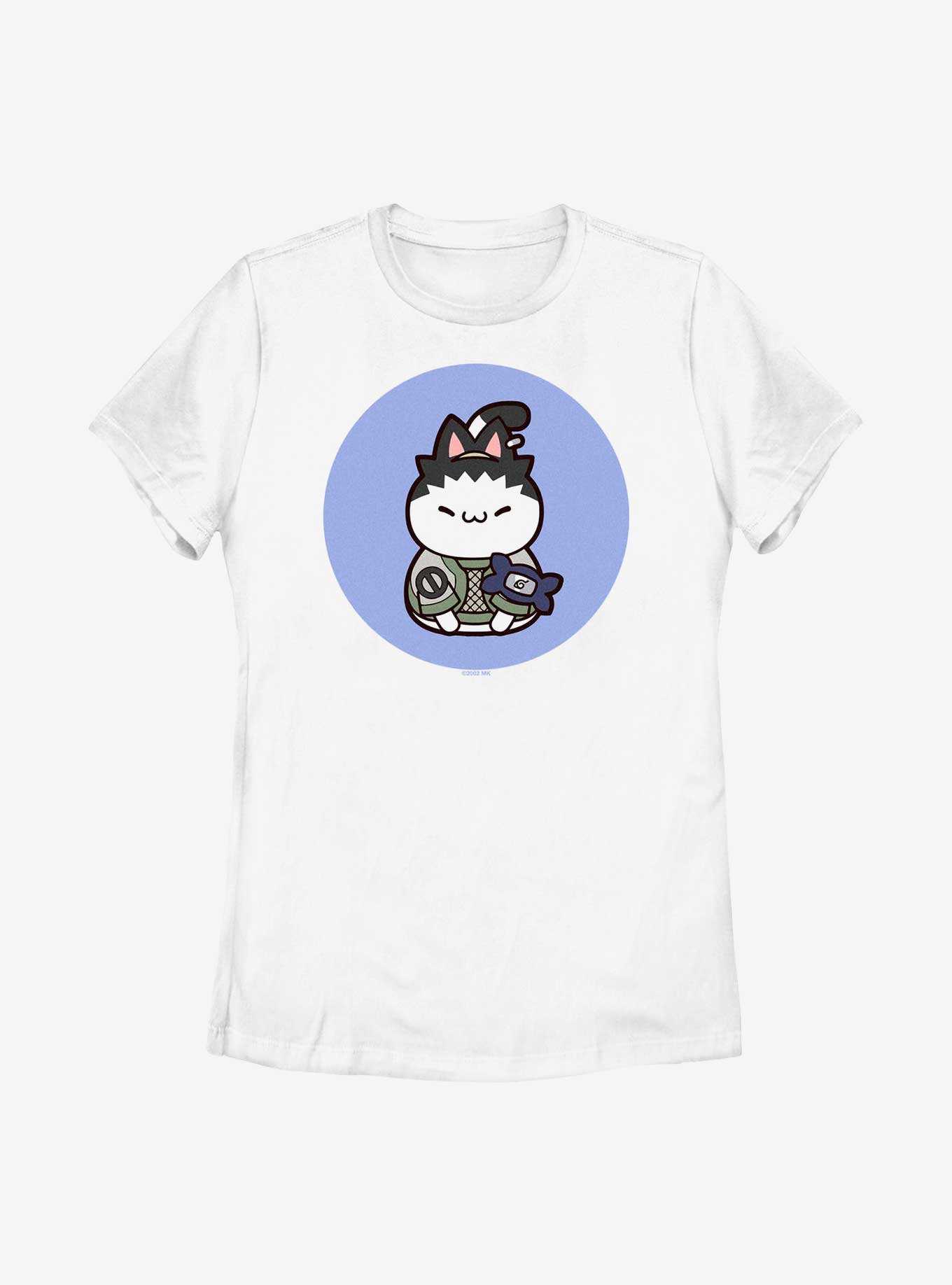Naruto Cat Shikamaru Womens T-Shirt, , hi-res