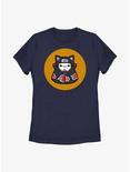 Naruto Cat Itachi Womens T-Shirt, NAVY, hi-res