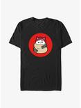 Naruto Cat Gaara T-Shirt, BLACK, hi-res
