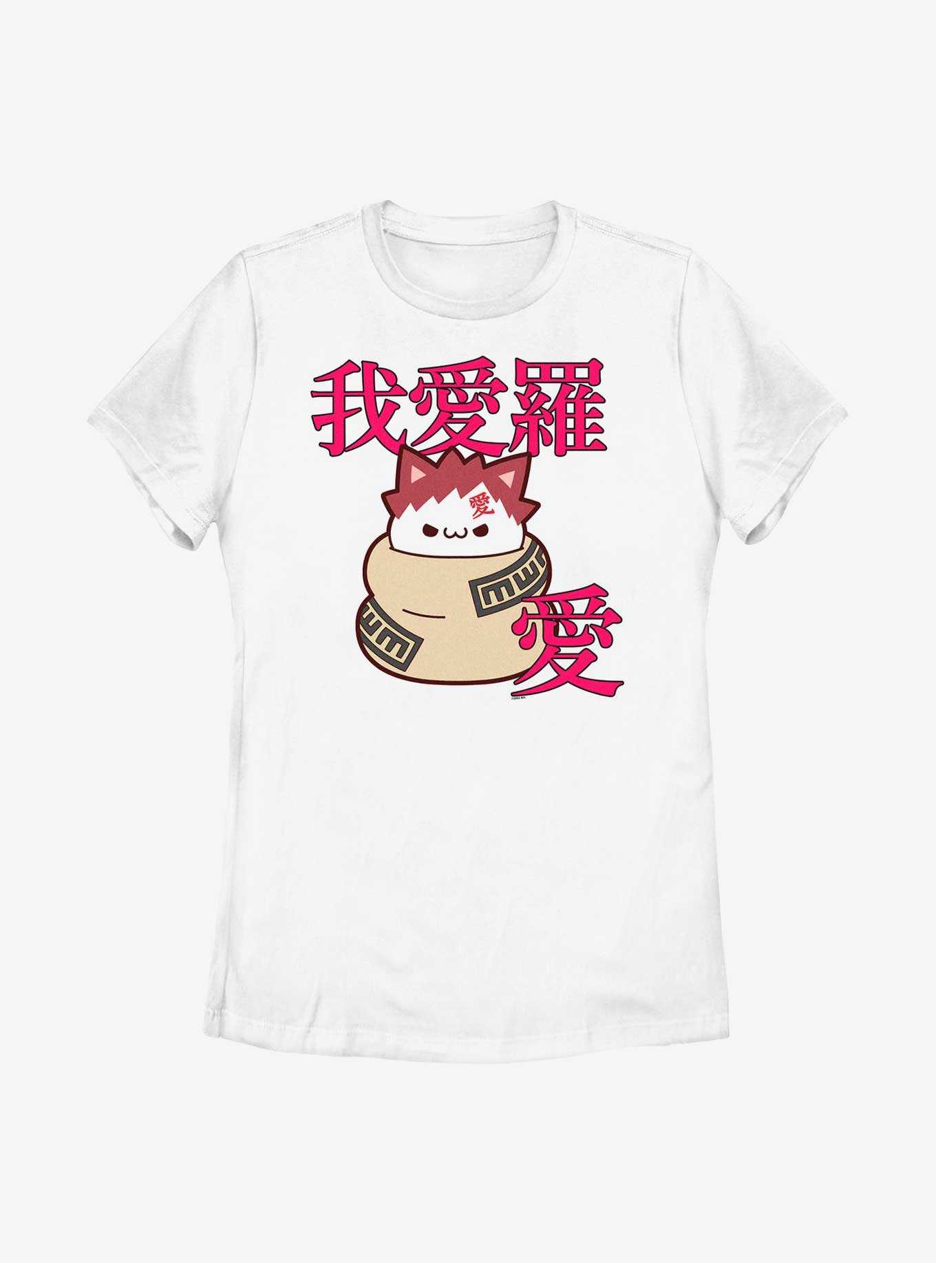 Naruto Ninja Cat Gaara Womens T-Shirt, , hi-res