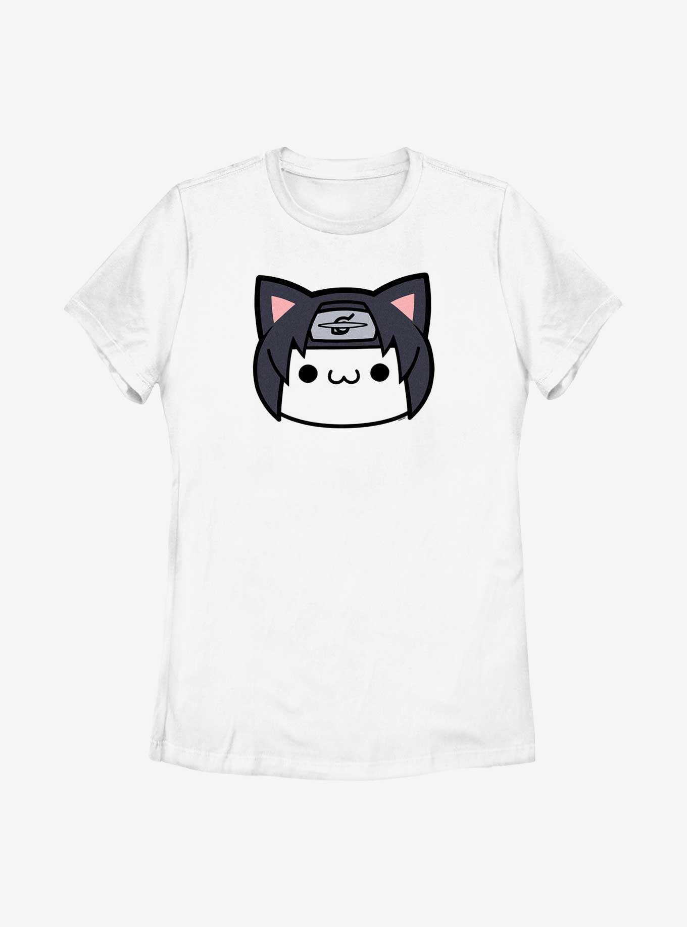 Naruto Itachi Cat Face Womens T-Shirt, , hi-res