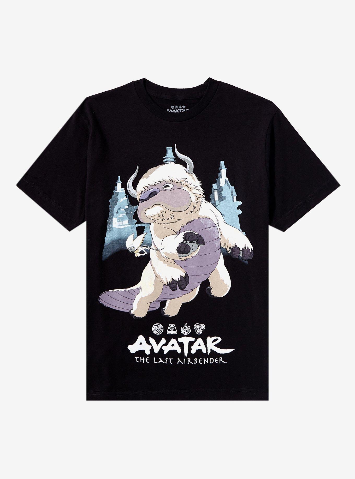 Hot Topic Avatar The Last Airbender Appa Momo T Shirt Connecticut Post Mall