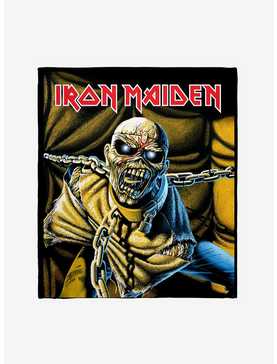 Iron Maiden Pom Album Art Throw Blanket, , hi-res