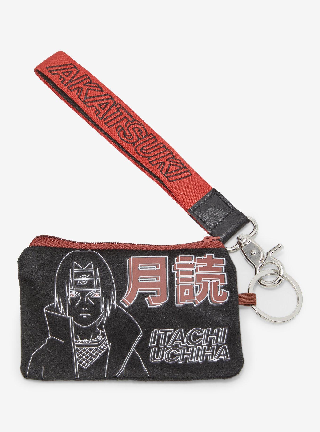 Naruto Shippuden Itachi Uchiha Coin Pouch and Wrist Strap | BoxLunch