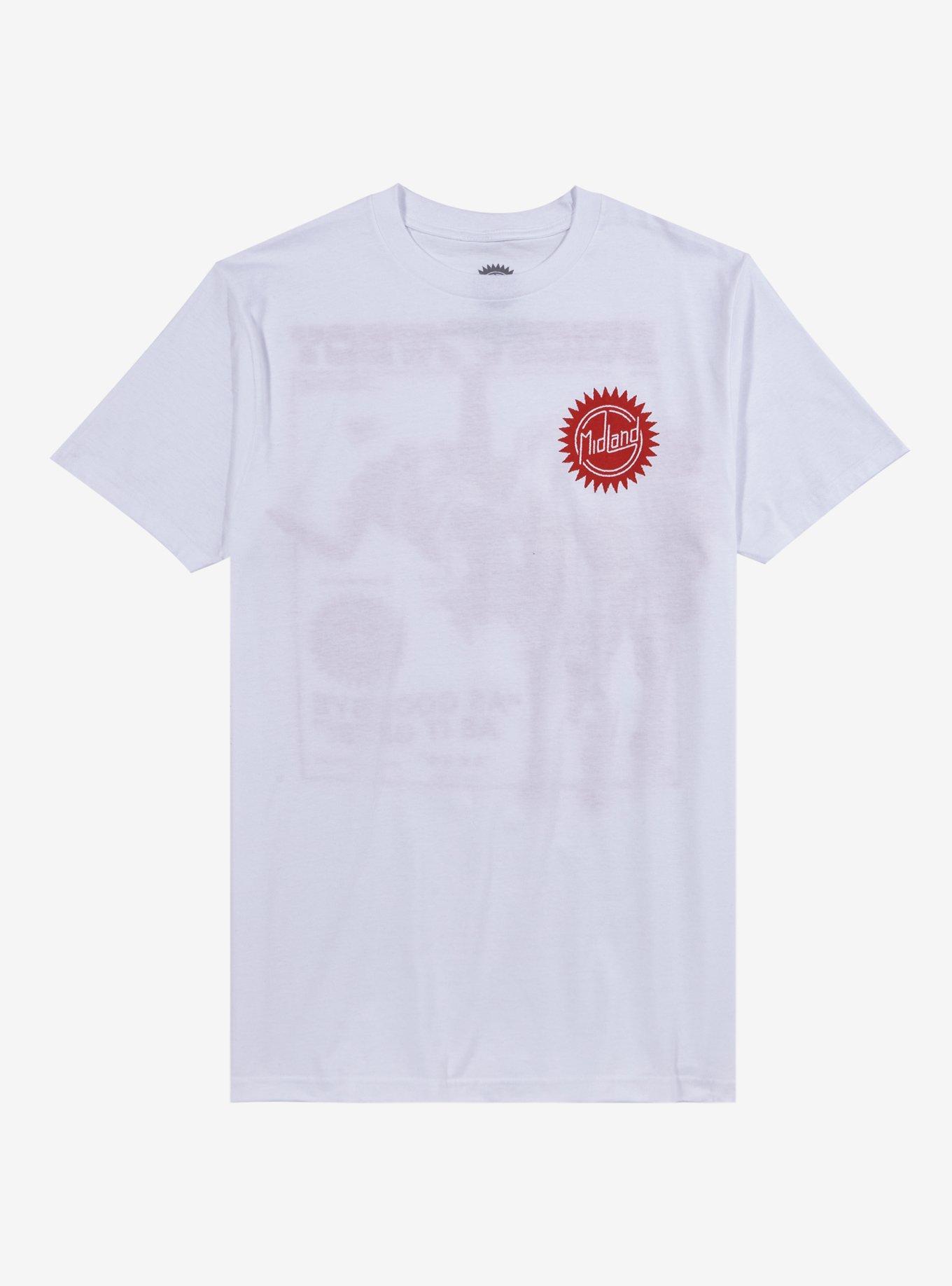 Midland Adios Cowboy T-Shirt, BRIGHT WHITE, hi-res