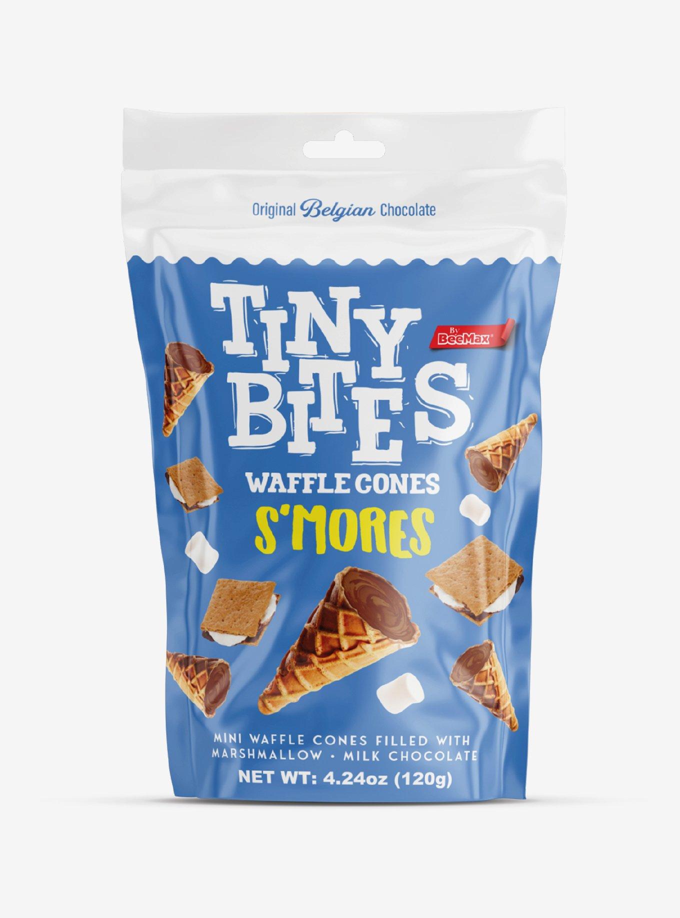 Wholesale Tiny Bites Mini Waffle Cones, White Chocolate