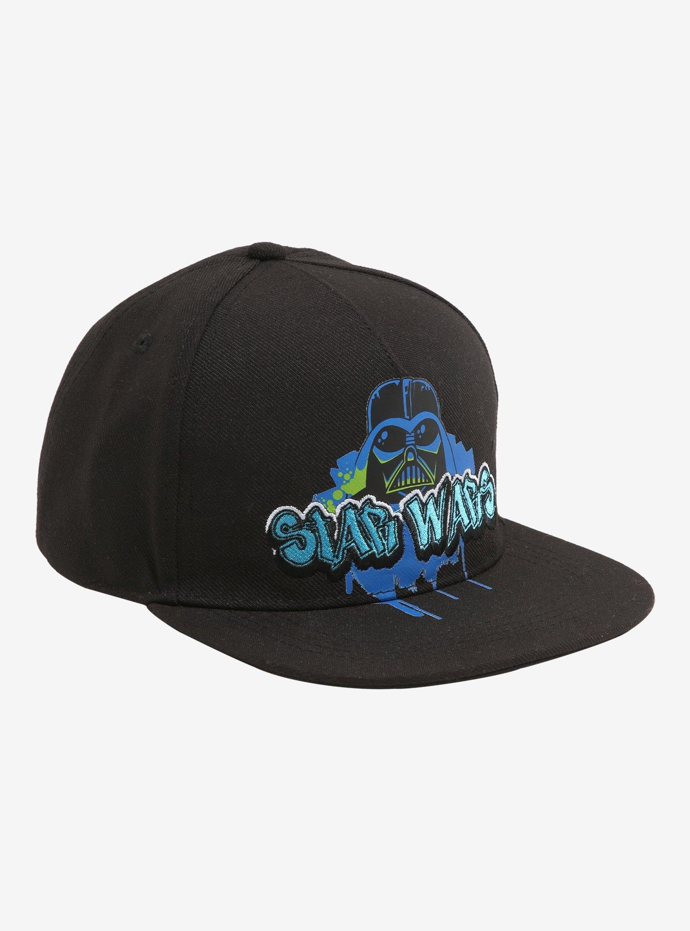 Star Wars Darth Vader Graffiti Portrait Youth Cap - BoxLunch Exclusive, , hi-res