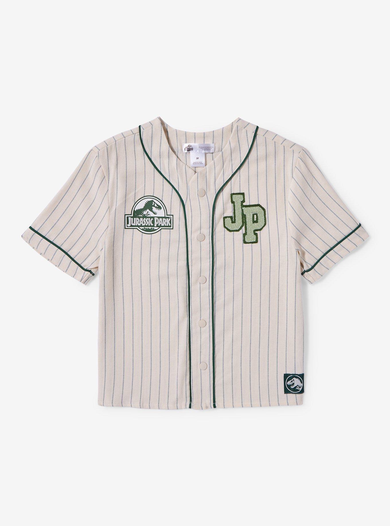 Jurassic Park Dinosaur Toddler Baseball Jersey — BoxLunch Exclusive