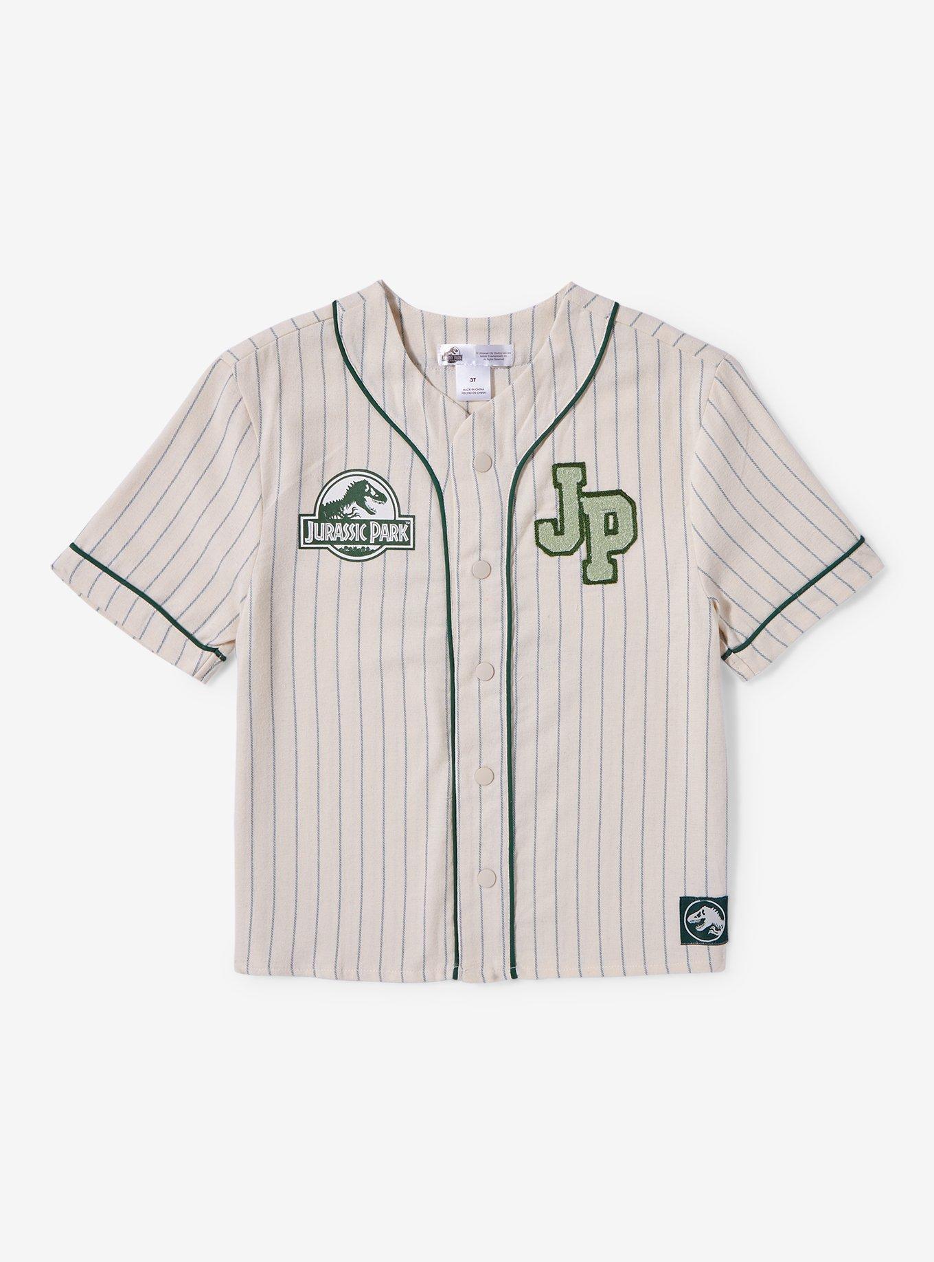 Jurassic Park Dinosaur Toddler Baseball Jersey — BoxLunch Exclusive, , hi-res